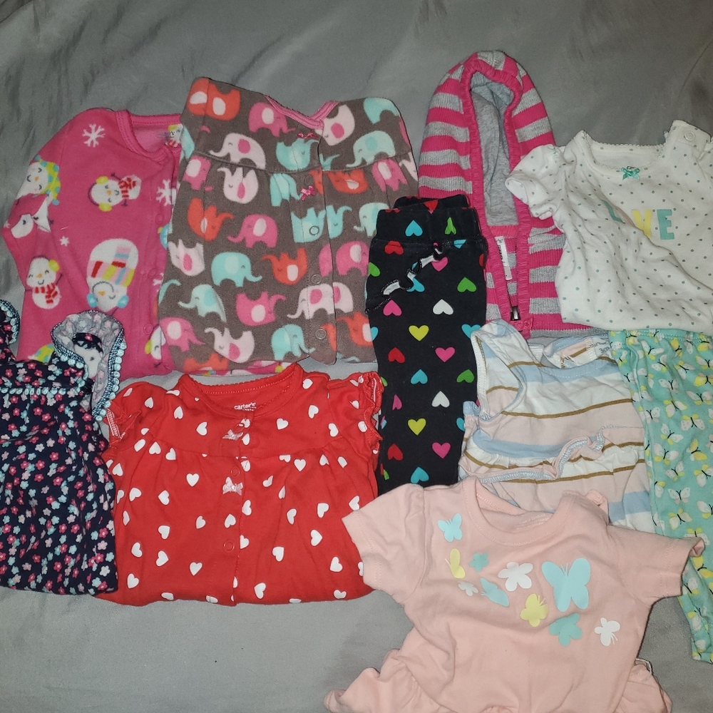 0-3 month carters bundle